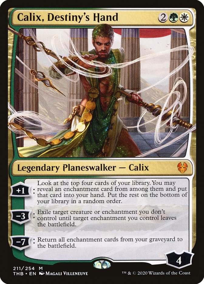 Calix, Destiny's Hand [Theros Beyond Death] Foil