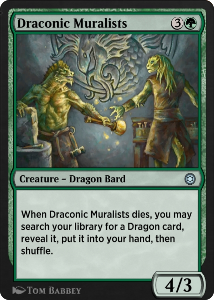 Draconic Muralists  [Alchemy Horizons: Baldur's Gate]