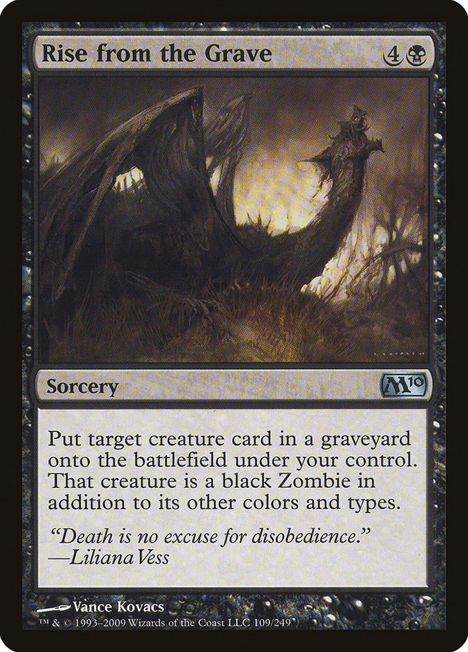Rise from the Grave [Magic 2010] Foil