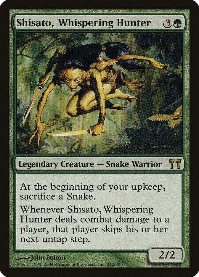 Shisato, Whispering Hunter [Champions of Kamigawa] Foil