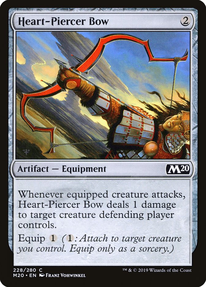 Heart-Piercer Bow [Core Set 2020] Foil