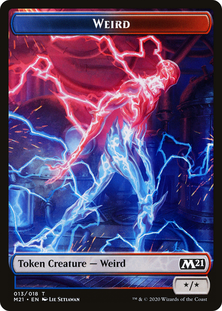 Weird  [Core Set 2021 Tokens] Foil