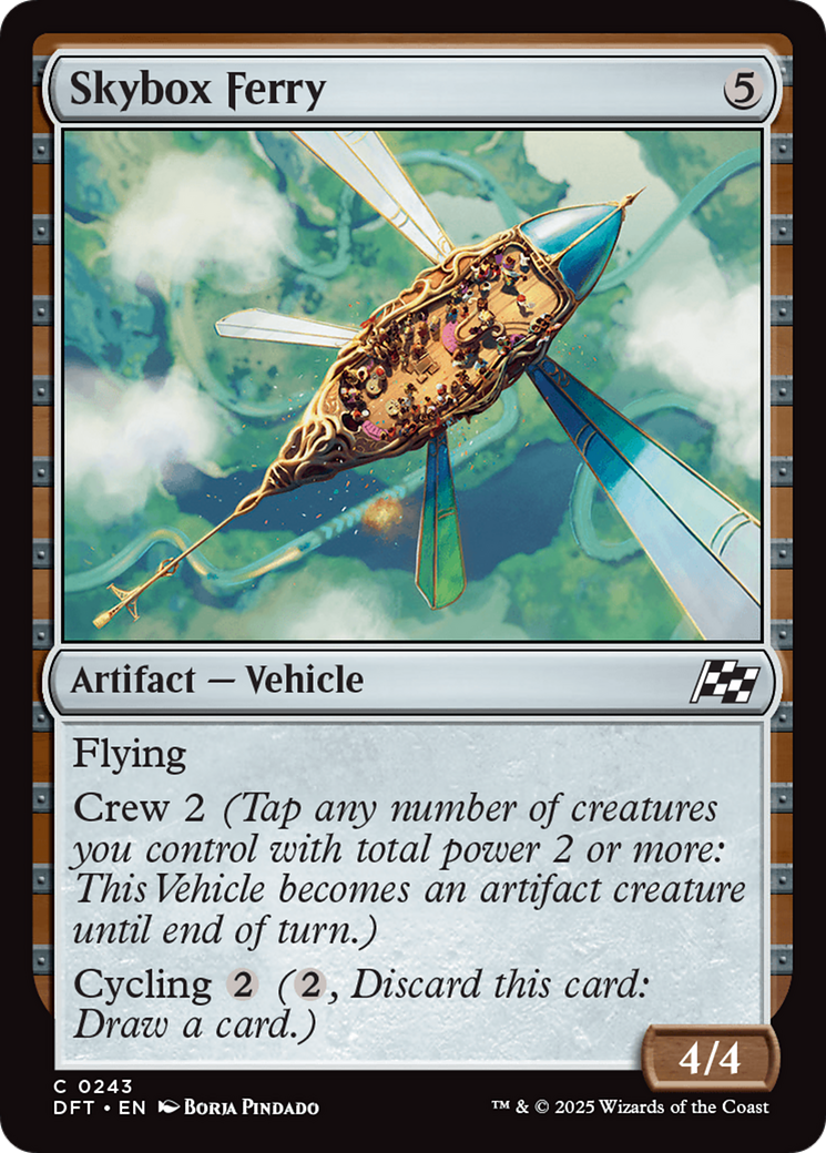 Skybox Ferry [Aetherdrift] Foil