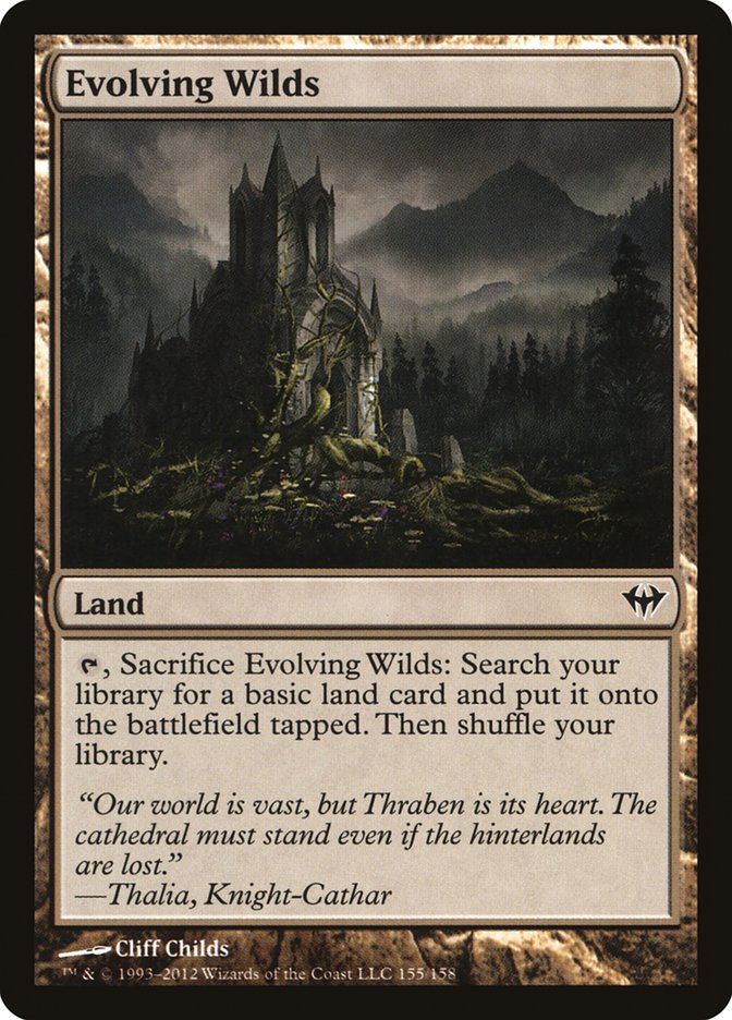 Evolving Wilds [Dark Ascension] Foil