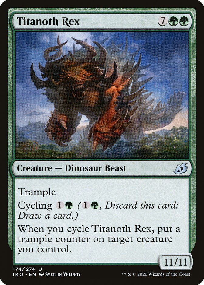 Titanoth Rex [Ikoria: Lair of Behemoths] Foil