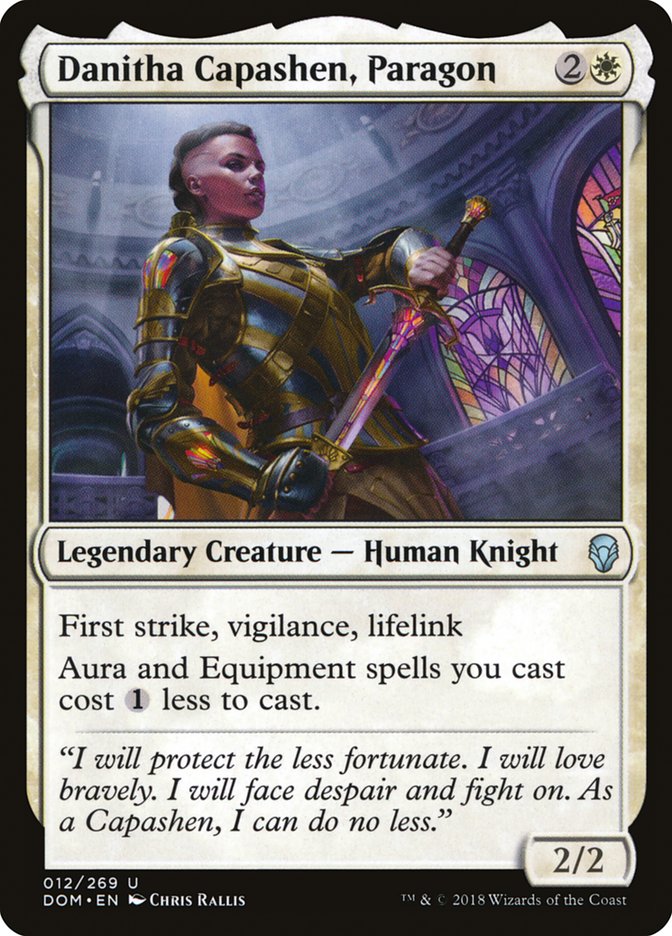 Danitha Capashen, Paragon [Dominaria] Foil