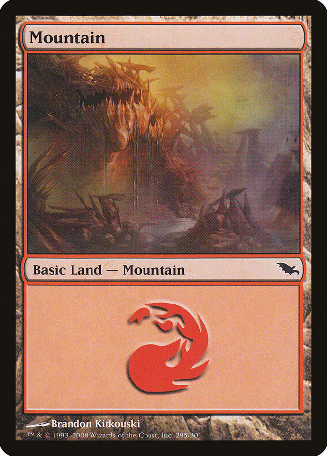 Mountain (295) [Shadowmoor] Foil