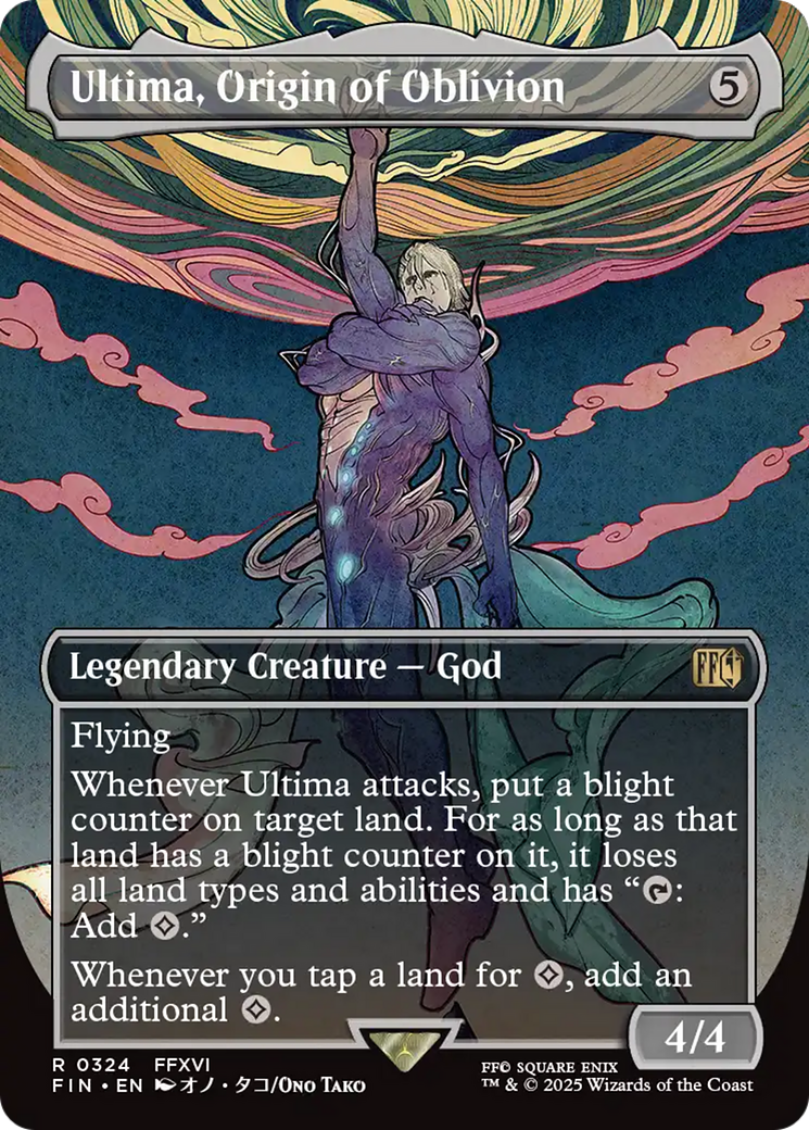 Ultima, Origin of Oblivion (Borderless) [FINAL FANTASY] Foil