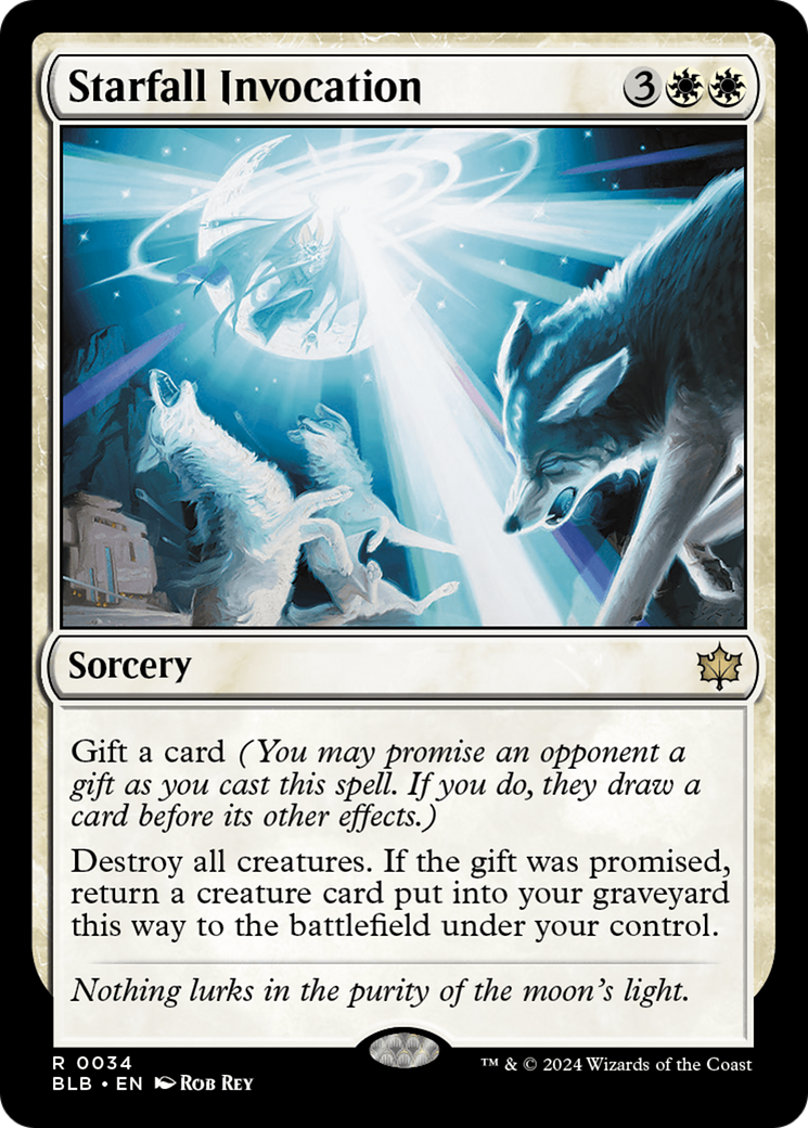 Starfall Invocation [Bloomburrow] Foil