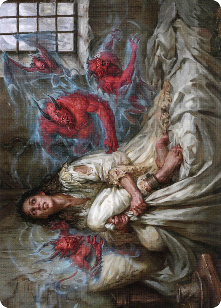 Eruth, Tormented Prophet // Eruth, Tormented Prophet  [Crimson Vow Art Series] (Borderless) Foil