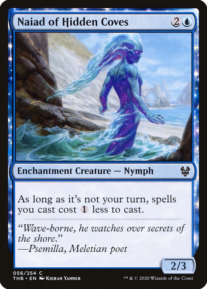 Naiad of Hidden Coves [Theros Beyond Death] Foil