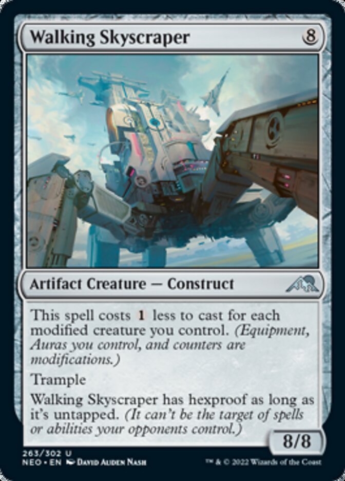 Walking Skyscraper [Kamigawa: Neon Dynasty] Foil