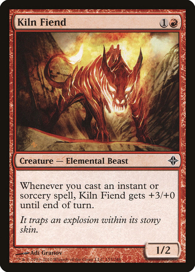 Kiln Fiend [Rise of the Eldrazi] Foil