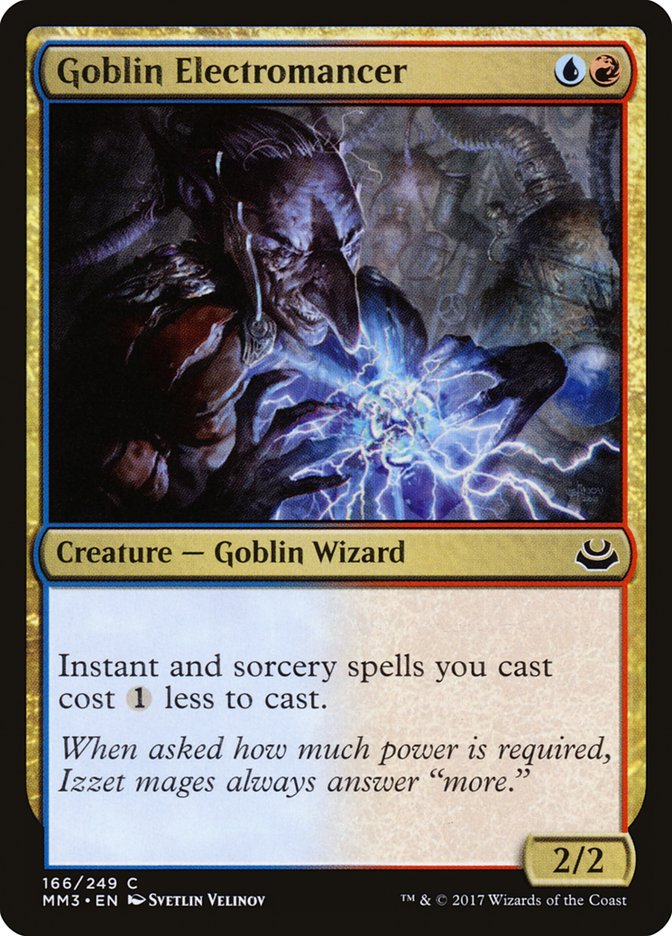 Goblin Electromancer [Modern Masters 2017] Foil