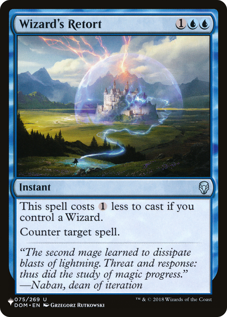 Wizard's Retort  [The List]