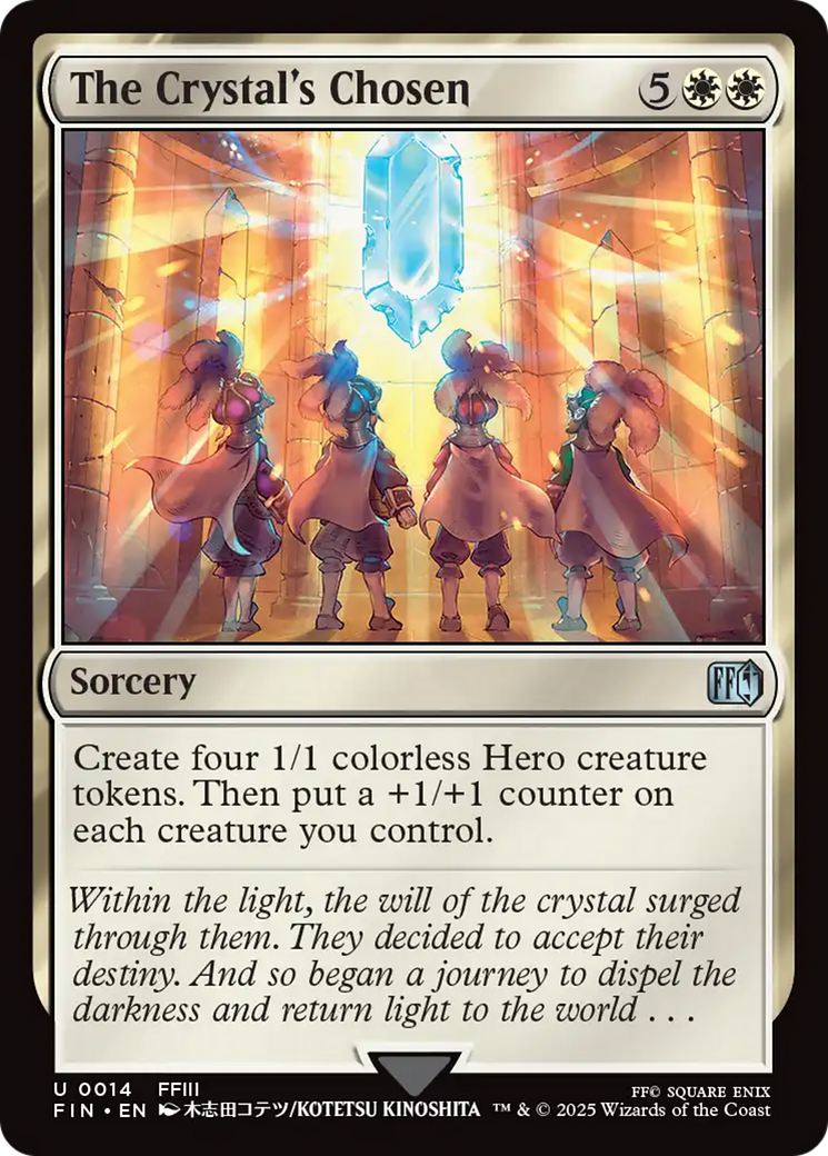 The Crystal's Chosen [FINAL FANTASY] Foil