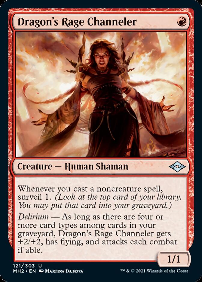Dragon's Rage Channeler [Modern Horizons 2] Foil