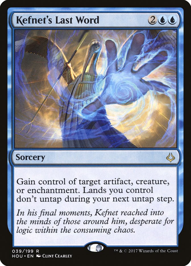 Kefnet's Last Word [Hour of Devastation] Foil
