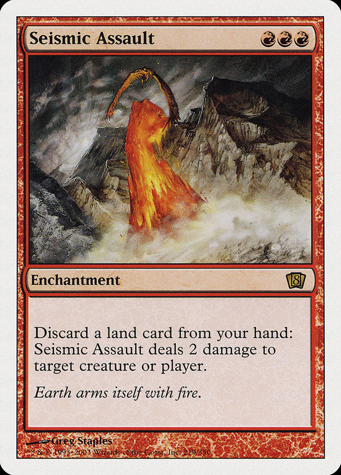 Seismic Assault [Eighth Edition] Foil