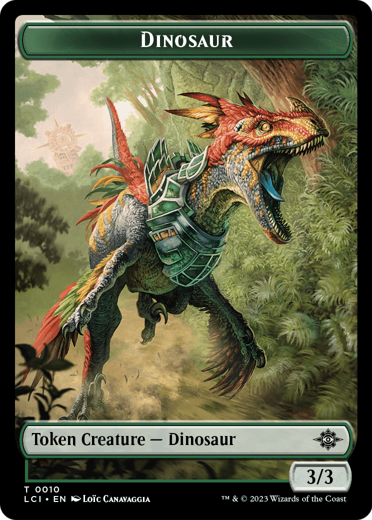 Dinosaur  [The Lost Caverns of Ixalan Tokens]