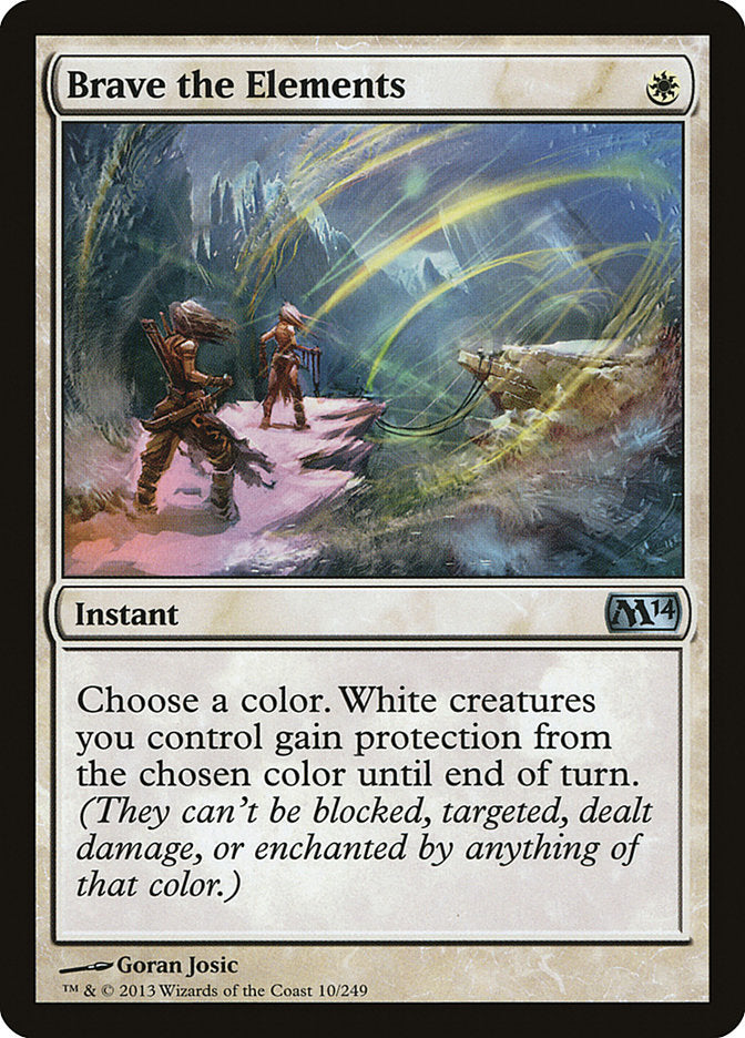 Brave the Elements [Magic 2014] Foil