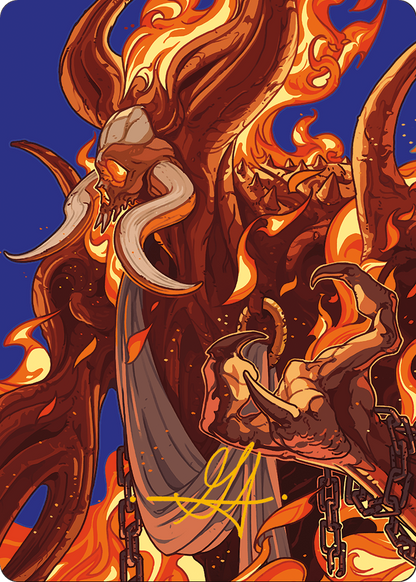 Phlage, Titan of Fire's Fury // Phlage, Titan of Fire's Fury  [Modern Horizons 3 Art Series] (Borderless)