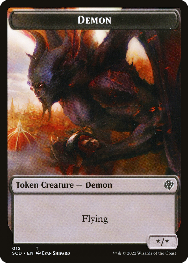 Demon  [Starter Commander Deck Tokens] Foil