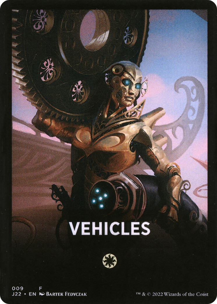Vehicles  [Jumpstart 2022 Front Cards]