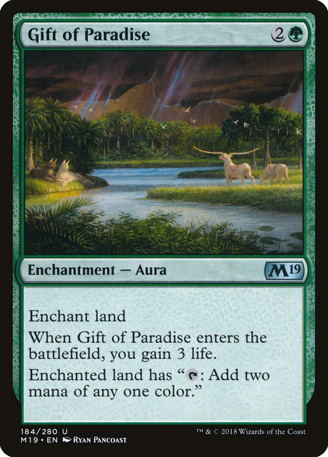 Gift of Paradise [Core Set 2019] Foil