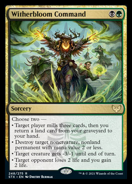 Witherbloom Command [Strixhaven: School of Mages] Foil