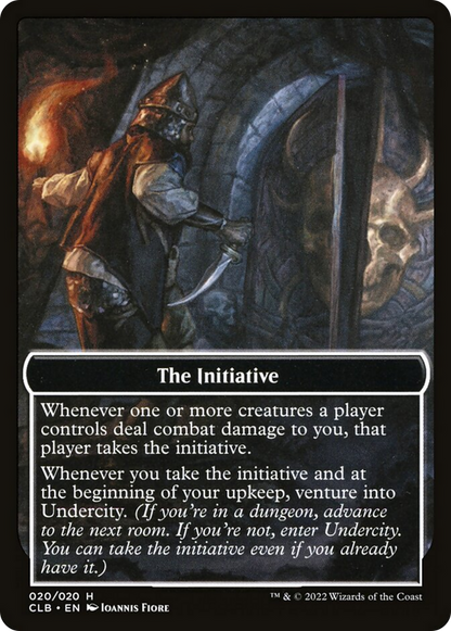 Undercity // The Initiative  [Battle for Baldur's Gate Tokens] Foil