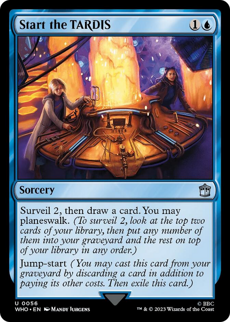 Start the TARDIS [Doctor Who] Foil