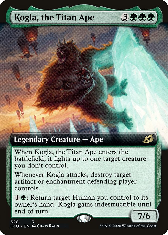 Kogla, the Titan Ape (Extended Art) [Ikoria: Lair of Behemoths] Foil