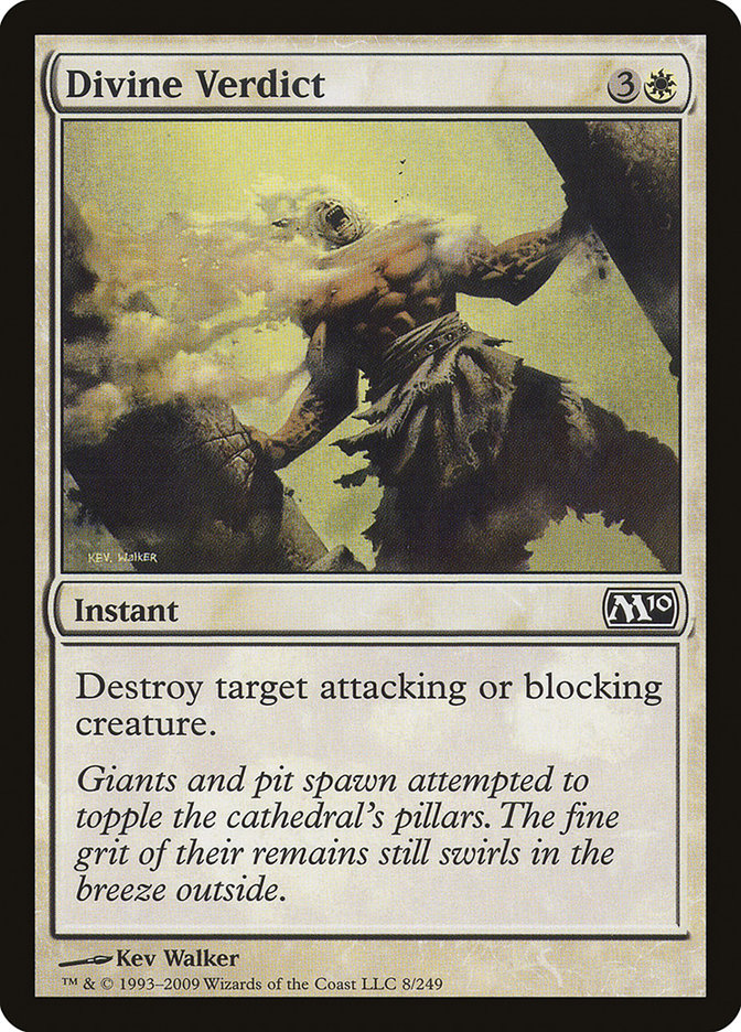 Divine Verdict [Magic 2010] Foil