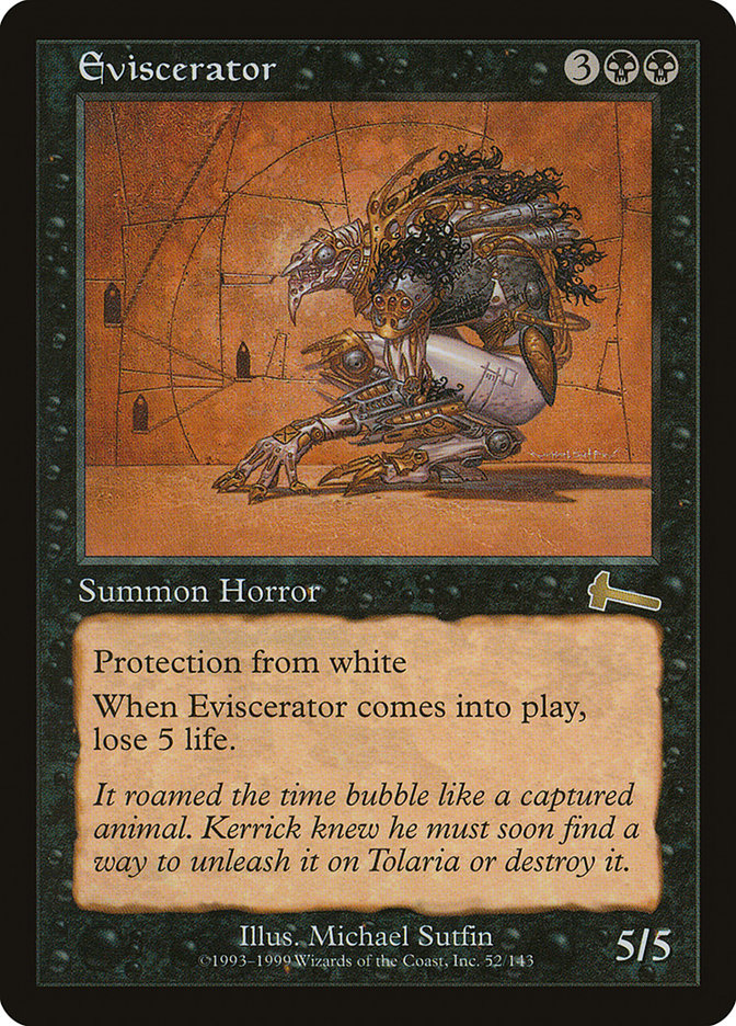 Eviscerator [Urza's Legacy] Foil