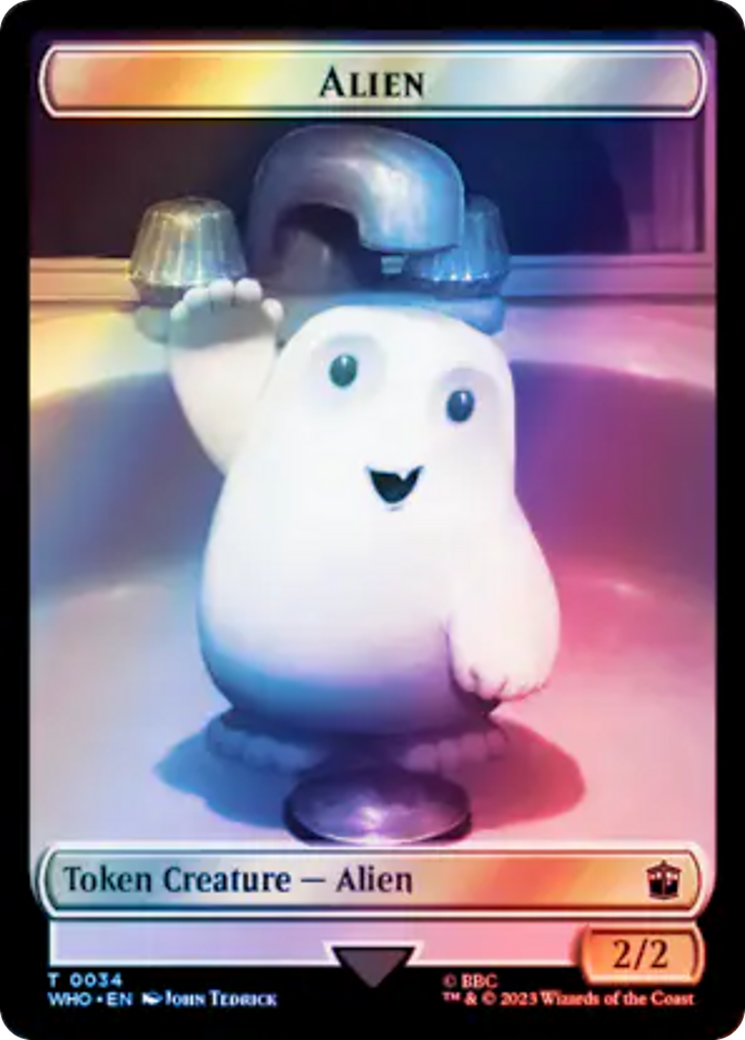Alien  [Doctor Who Tokens] Foil