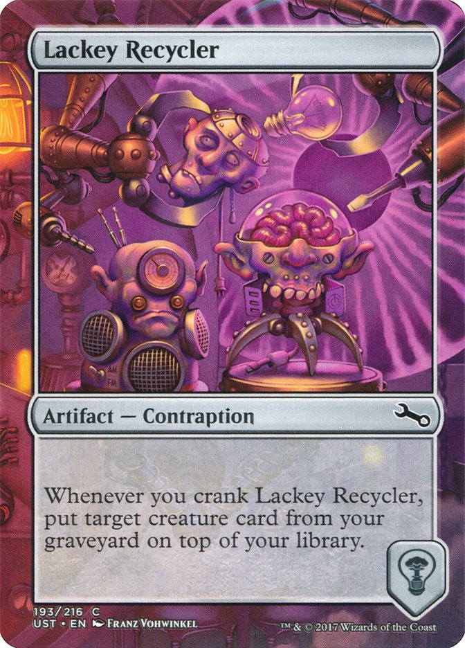 Lackey Recycler [Unstable] Foil