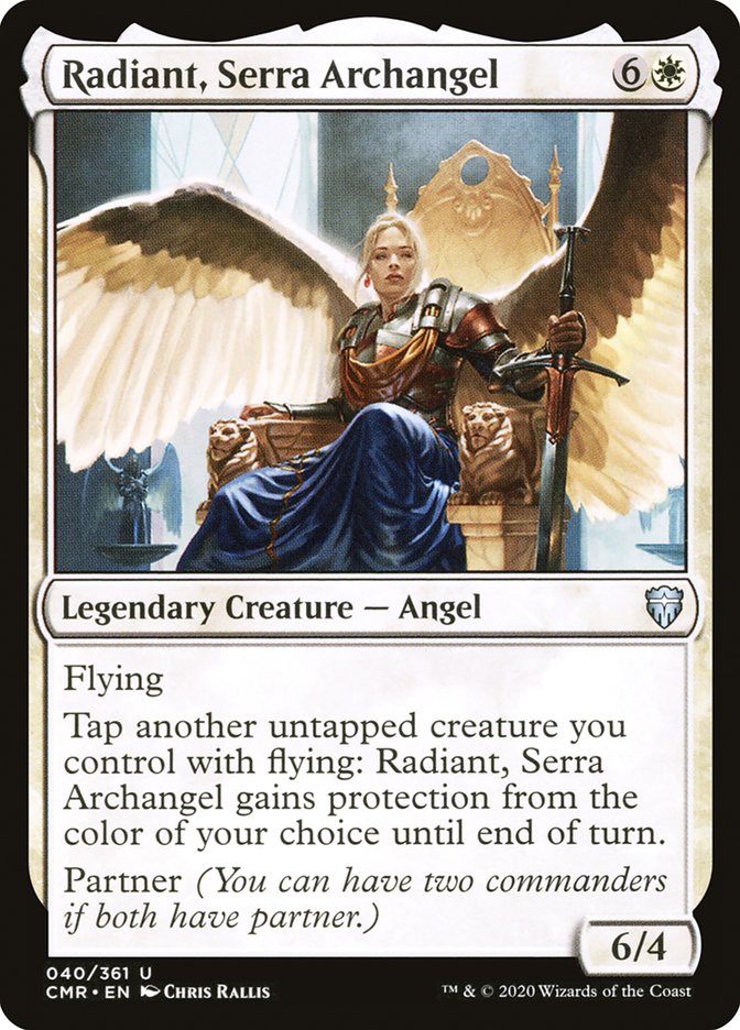 Radiant, Serra Archangel [Commander Legends] Foil