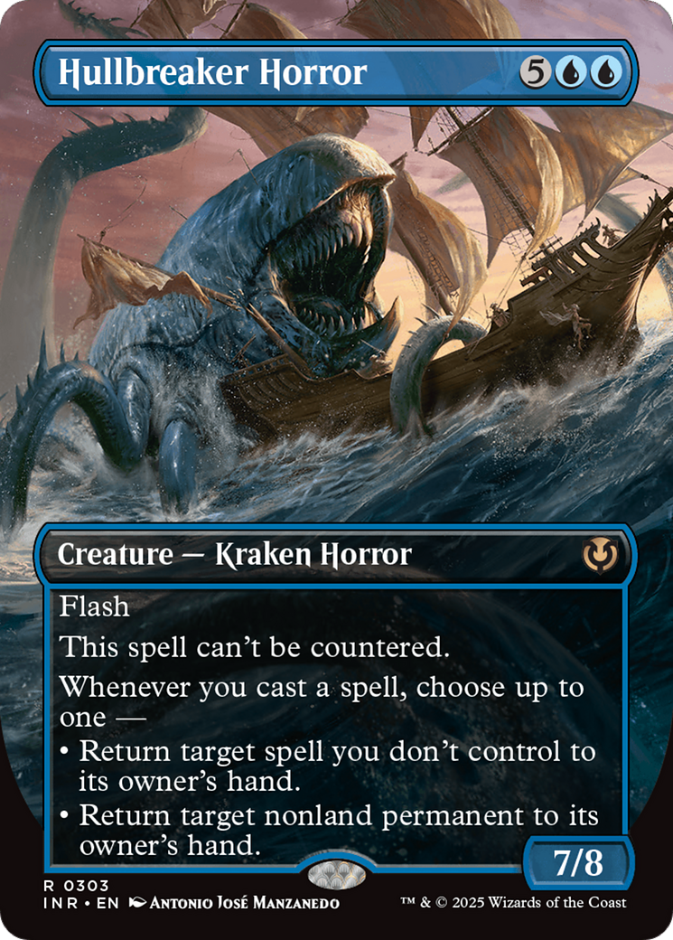 Hullbreaker Horror (Borderless) [Innistrad Remastered] Foil