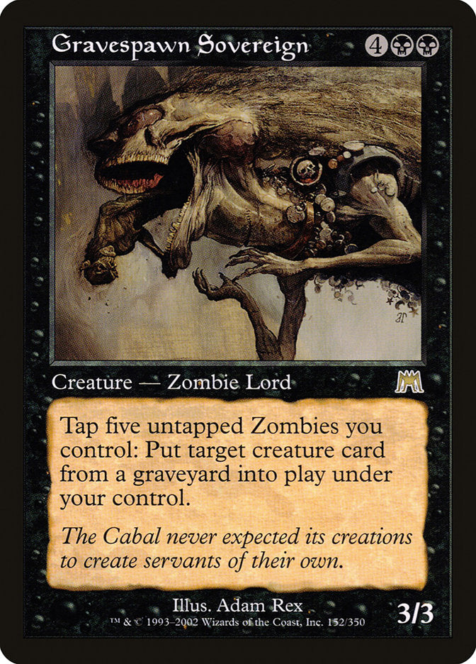 Gravespawn Sovereign [Onslaught] Foil