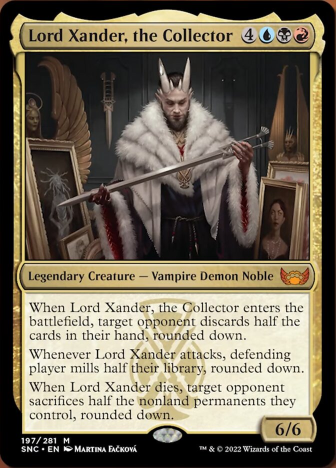 Lord Xander, the Collector [Streets of New Capenna] Foil