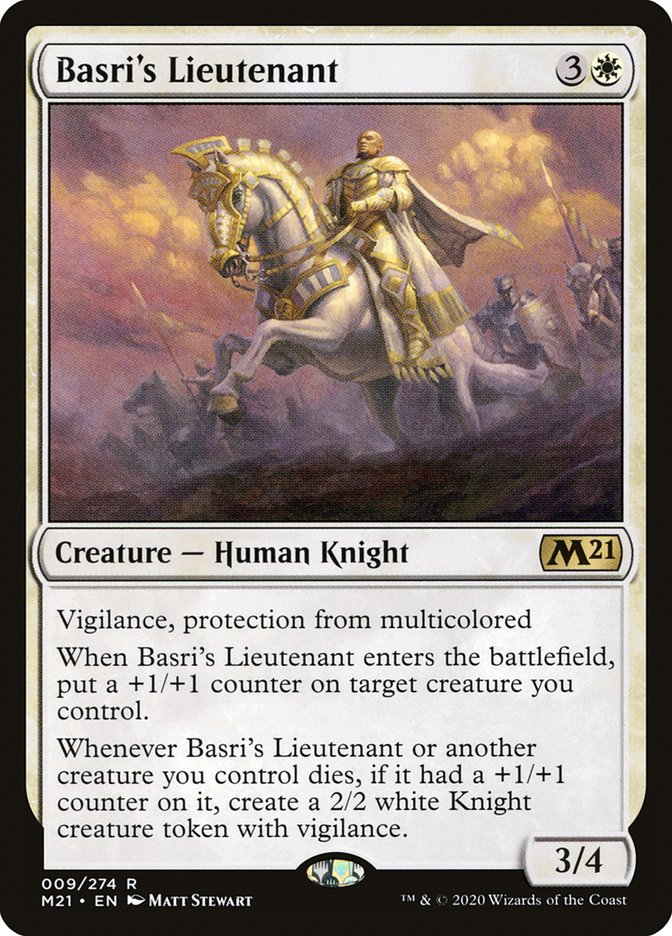 Basri's Lieutenant [Core Set 2021] Foil