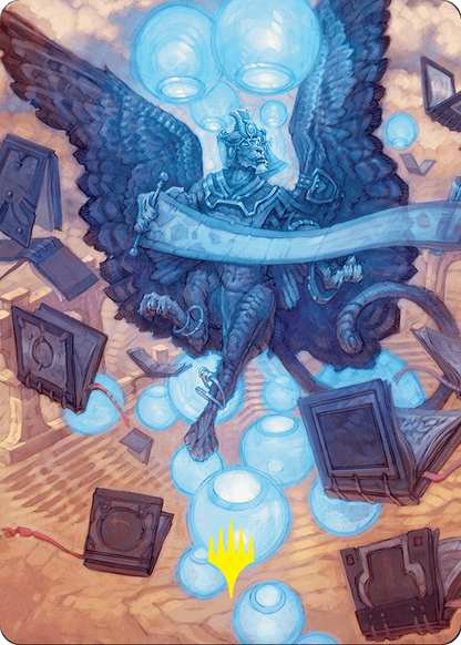 Sphinx of Forgotten Lore // Sphinx of Forgotten Lore  [Foundations Art Series] (Borderless)
