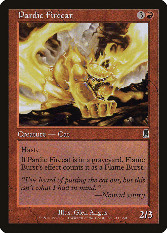 Pardic Firecat [Odyssey] Foil