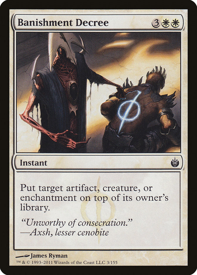 Banishment Decree [Mirrodin Besieged] Foil