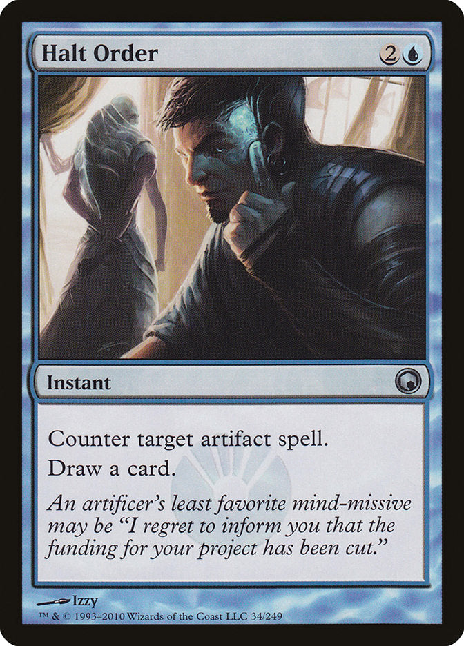 Halt Order [Scars of Mirrodin] Foil