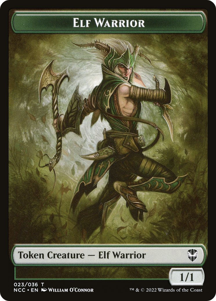Elf Warrior  [New Capenna Commander Tokens]