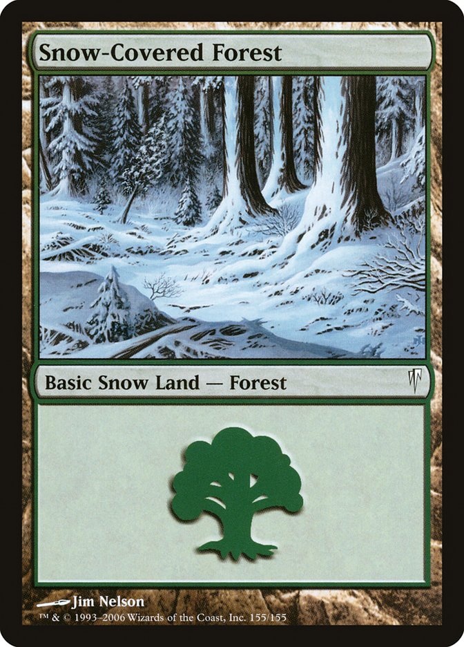 Snow-Covered Forest [Coldsnap] Foil