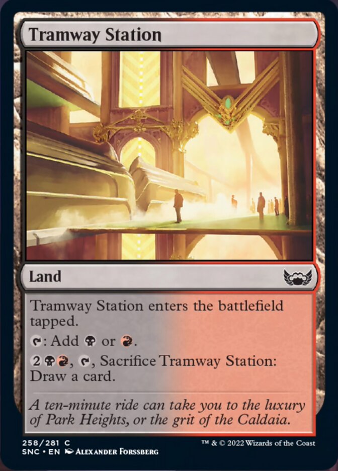 Tramway Station [Streets of New Capenna] Foil