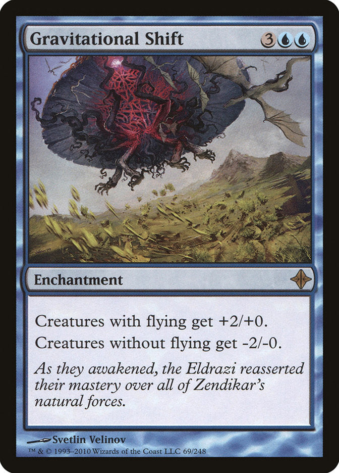 Gravitational Shift [Rise of the Eldrazi] Foil